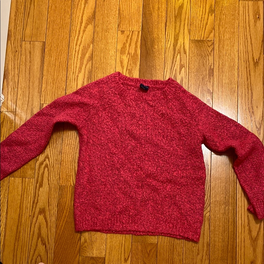 GAP | Cozy Red Knit Sweater